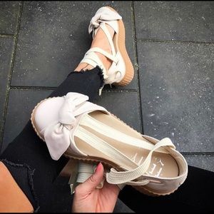Fenty x PUMA bow creeper sandals